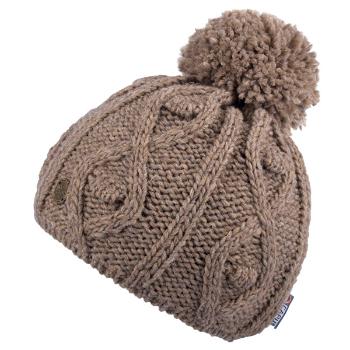 CAPU Pălărie de iarnă cu pompom Brown 353-C