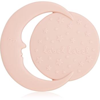 Label Label Teether Moon jucărie pentru dentiție Pink 1 buc