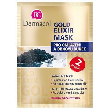Dermacol Gold Elixir mască pentru față cu caviar 2x8 g