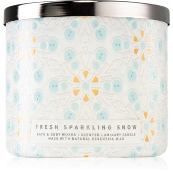 Bath & Body Works Fresh Sparkling Snow lumânare parfumată 411 g