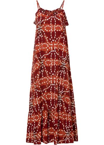 Rochie maxi cu print batic