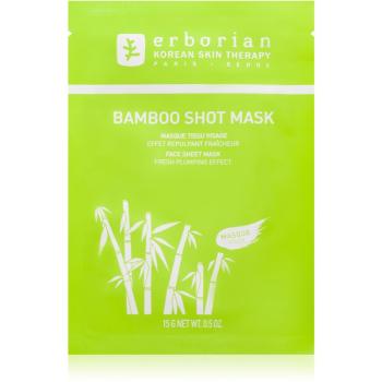Erborian Bamboo mască textilă nutritivă  cu efect de hidratare 15 g