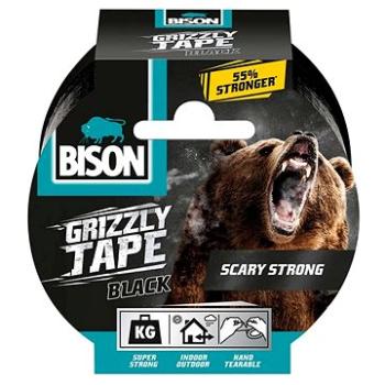 BISON GRIZZLY TAPE 10 m čierna (34301)