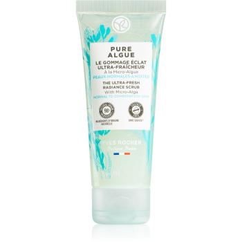 Yves Rocher Pure Algue exfoliant iluminator pentru piele normală și mixtă 75 ml