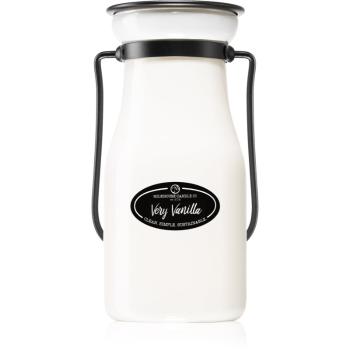 Milkhouse Candle Co. Creamery Very Vanilla illatgyertya Milkbottle 227 g