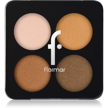 flormar Color Eyeshadow Palette paletka očných tieňov odtieň 003 Bronze Goddess 6 g