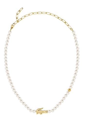 Lacoste Colier fashion cu perle sintetice Matchpoint 2040429