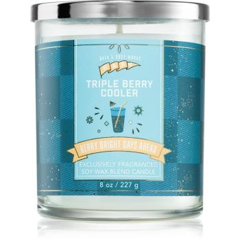 Bath & Body Works Triple Berry Cooler lumânare parfumată 227 g