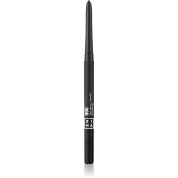 3INA The 24H Automatic Eye Pencil dermatograf persistent culoare 900 - Black 0,28 g