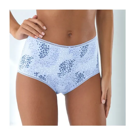 Set de 4 chiloți maxi imprimați, set cu flori