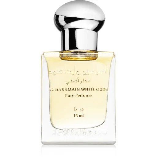 Al Haramain White Oudh ulei parfumat unisex 15 ml