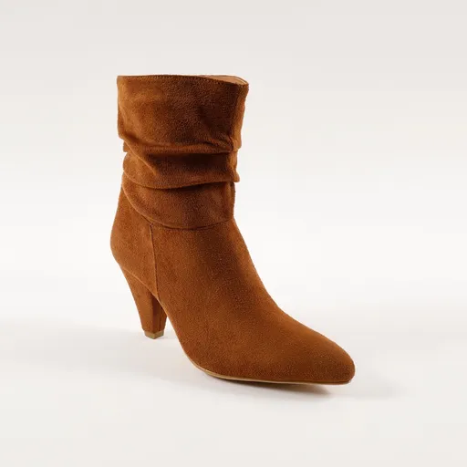 Cizme cu branț din piele