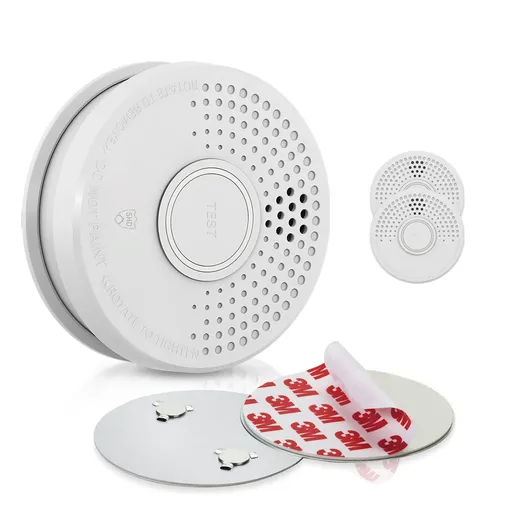 SHD by oneConcept DOF39 Detector de fum cu suport magnetic Magnetic Mount în set