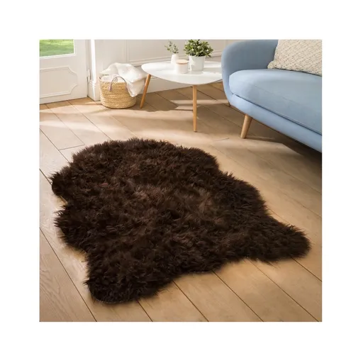 Covor cu păr lung, în formă de piele de animal