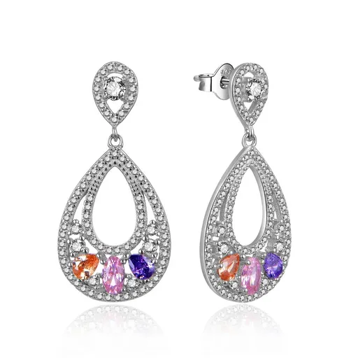 MOISS Cercei din argint cu zirconiu Bernarda E0003038