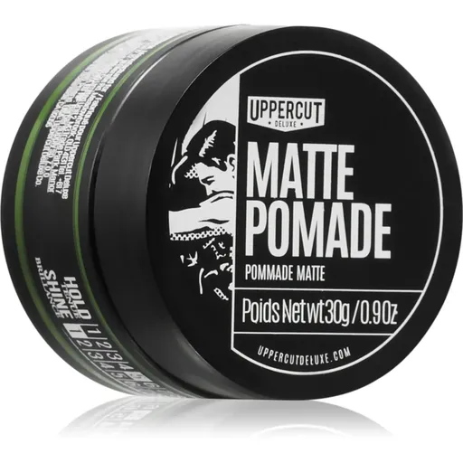 Uppercut Deluxe Matt Pomade gel modelator pentru coafura pentru păr pentru bărbați 30 g