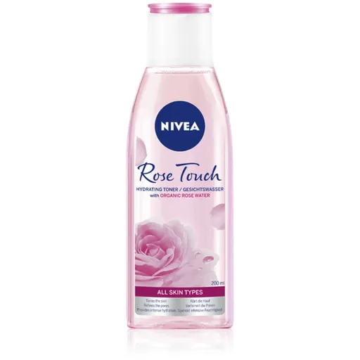 NIVEA Rose Touch lotiune hidratanta pentru fata 200 ml