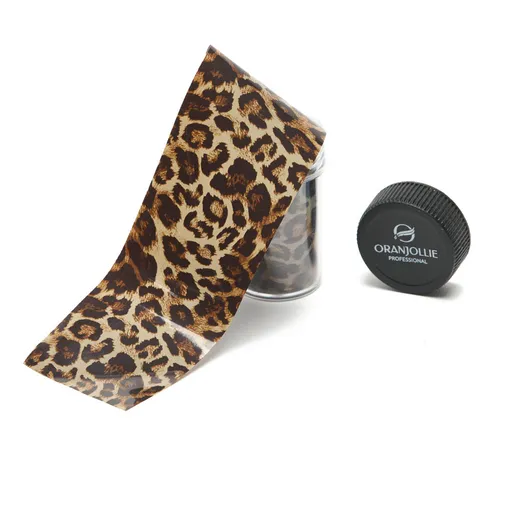 Folie de transfer Leopard Oranjollie