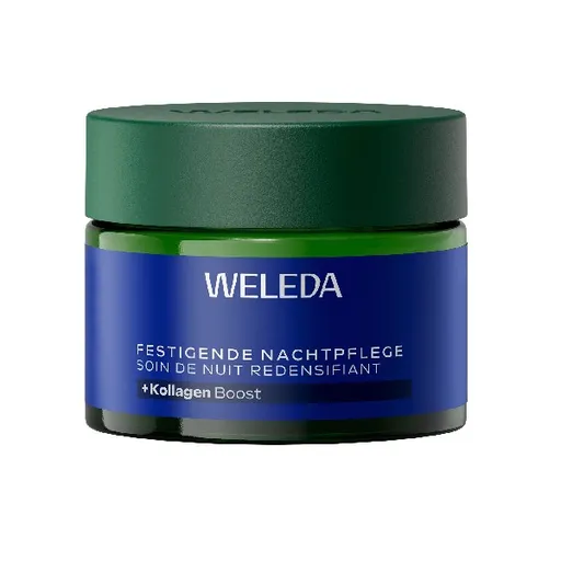 Weleda Cremă de noapte lifting Gențiană albastră și Leontopodium alpinum (Contouring Night Cream) 40 ml