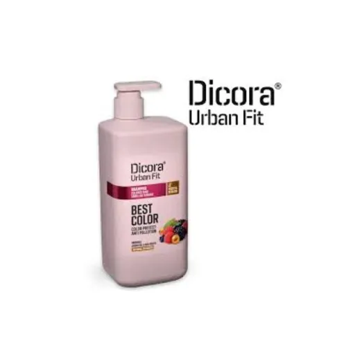 Sampon nutritiv pentru par vopsit cu ulei de argan,fructe de padure si keratina vegetala 800 ml, Dicora Urban Fit