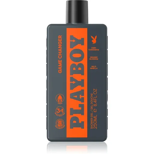 Playboy Game Changer gel de duș 3 in 1 pentru bărbați 250 ml