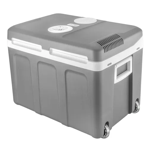 Lada frigorifica electrica First Austria FA-5170-2-USB, 58W, 40 L, Clasa F, 240/12V, USB, Organizare interna, Gri/Alb