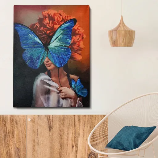 Tablou decorativ, OP1674917614, Cadru: 100% LEMN (grosime: 3 cm), Multicolor