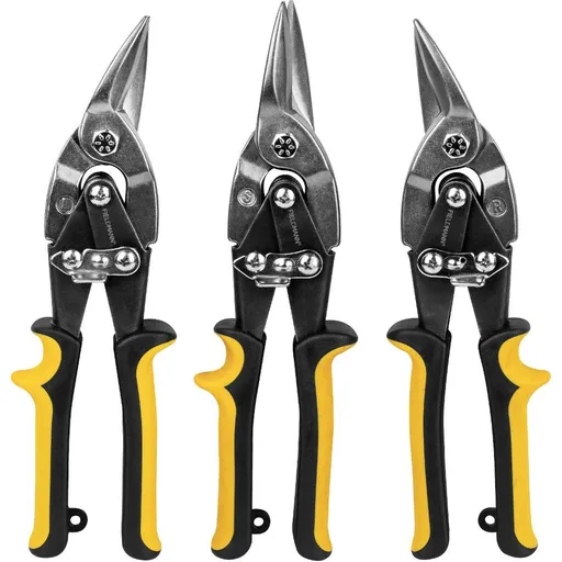 Fieldmann FDNP 3301 foarfece pentru tablă, 3 buc.