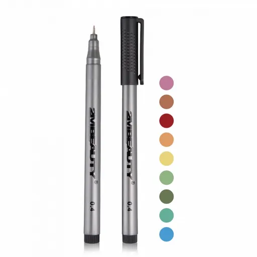 Marker Nail Art Color - set 9 buc.