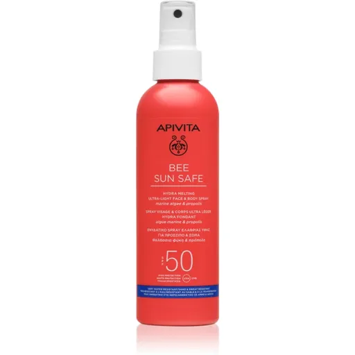 Apivita Bee Sun Safe Hydra Melting Ultra-Light Spray SPF50 spay-lotiune de protectie solara SPF 50 200 ml