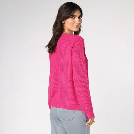 Pulover cu nasturi de perle