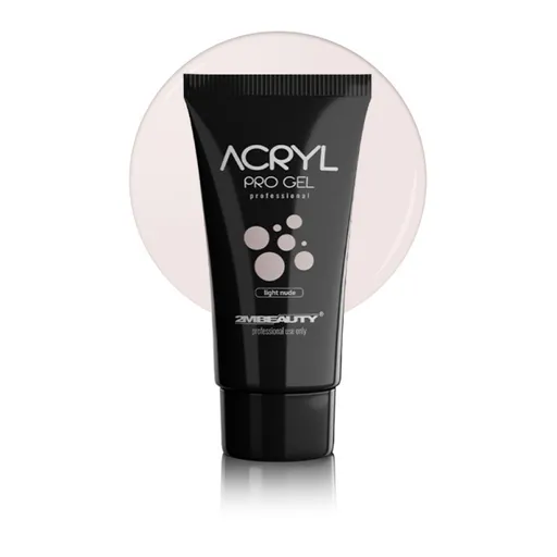 Acryl Pro Gel 2M Hema Free - Light Nude 60gr