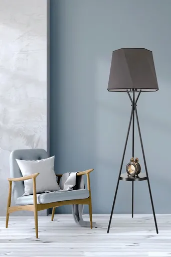 Lampadar, Opviq, 534LUN3706, Gri inchis