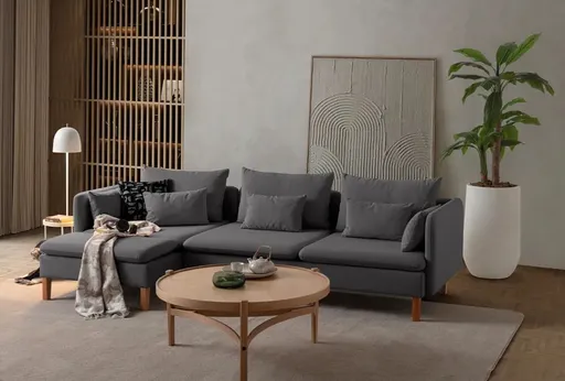 Coltar, Atelier del Sofa, 752EST1310, Frame: 70% HORNBEAM/30% MELAMINE COATED CHIPBOARD, Antracit