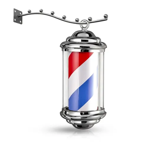 Reclama luminoasa Frizerie / Barber Shop M343D1 - Barber Pole