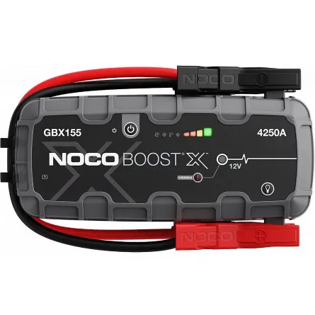 Robot Pornire Auto, Jump Starter Auto 12V Portabil, Curent Pornire 4250A Litiu-Ion, Noco Boost GBX155