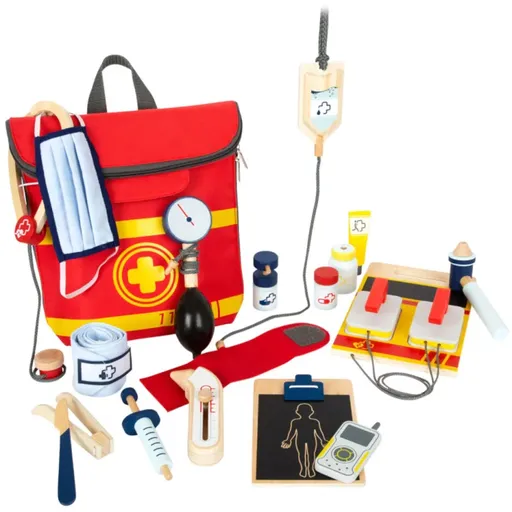 Small foot Wooden Doctor’s Kit set de jucării din lemn 3 y+ 1 buc