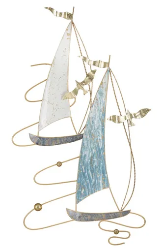 Mauro Ferretti Panou Fier Vela cm 51.4X4X87 | Aosom Romania