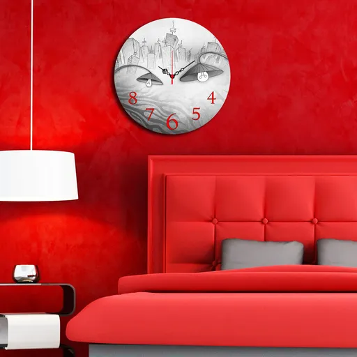 Ceas de perete, Ms-21, ø40 cm, Multicolor