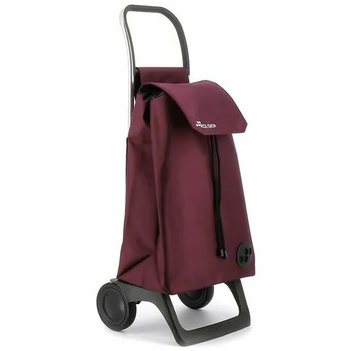 Rolser Geantă de cumpărături pe roți Baby MFJoy-1800, bordó, vișiniu