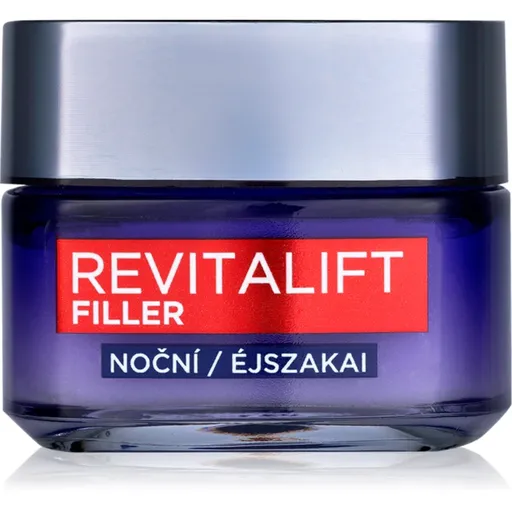 L’Oréal Paris Revitalift Filler crema de completare pentru noapte. anti-îmbătrânire 50 ml