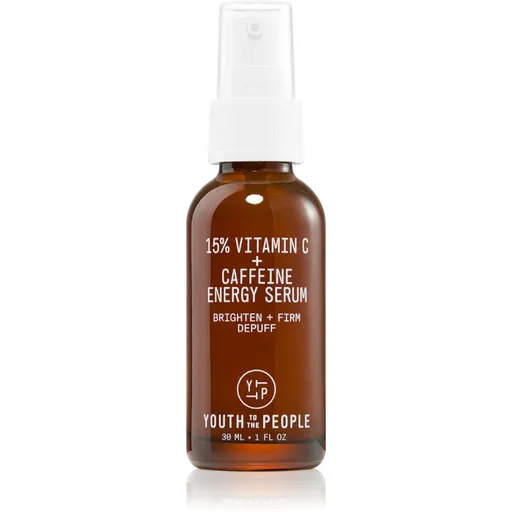 Youth To The People Energy 15% Vitamin C + Caffeine Serum ser stralucire cu vitamina C 30 ml