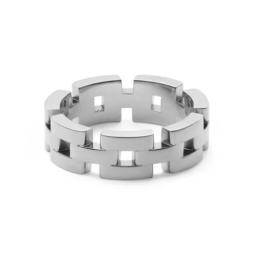 Daniel Wellington Inel rafinat din oțel 3-Link DW0040102 50 mm