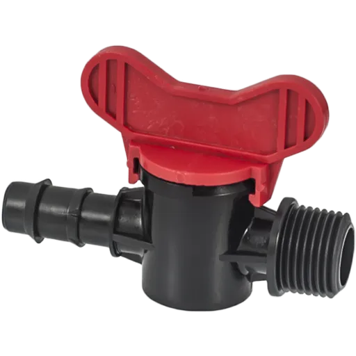 Mini Robinet Cu Filet Exterior Pentru Tub De Picurare,Dimensiune 16x1/2", Presiune 4 Bari