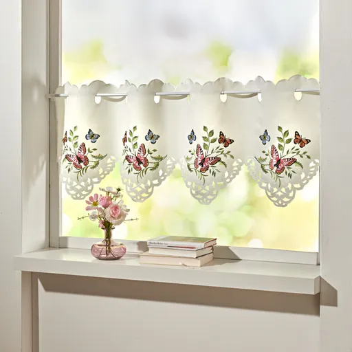 Perdea bistro Fluturi