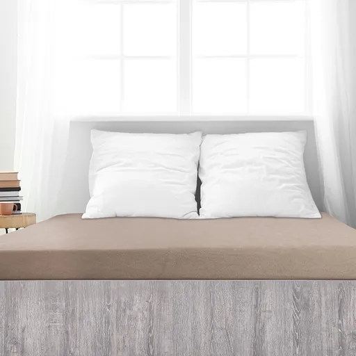 Cearșaf de pat 4Home din frotir Ideal nuc , 160 x200 cm, maro, 160 x 200 cm