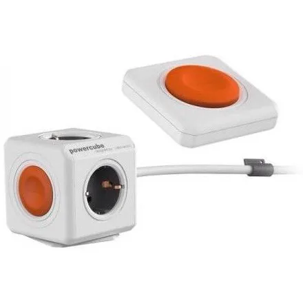 Prelungitor PowerCub 4 prize 1.5m cu telecomanda Allocacoc P-CUBE-EXT/RC-ALC