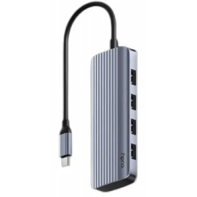 Hub USB-C Cudy UH500, 6-in-1 4K, 5Gbps