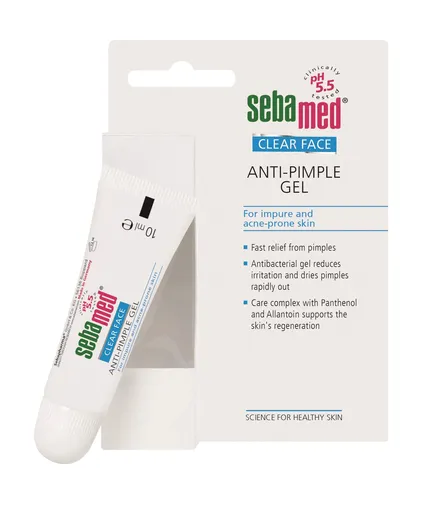 Sebamed Gel pentru tratamentul local al acneei Face clar (Anti Pimple Gel) 10 ml