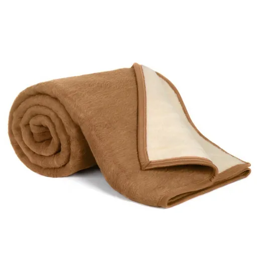 Pătură Bellatex KIRA PLUS maro / bejz, 200 x 230 cm